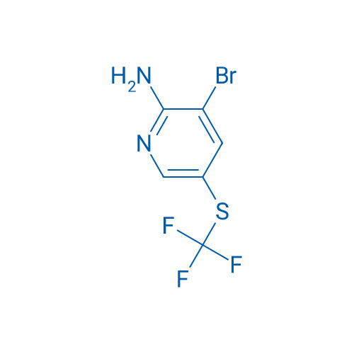 3-Bromo-5-((trifluoromethyl)thio)pyridin-2-amine 1g