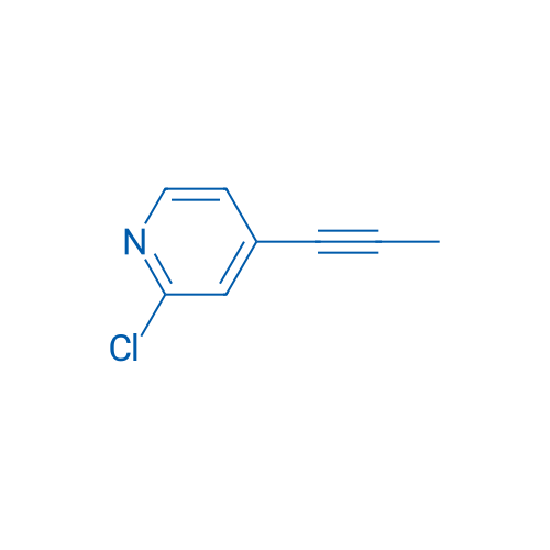 2-Chloro-4-(prop-1-yn-1-yl)pyridine 250mg