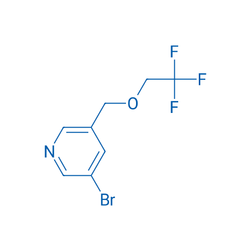 3-BROMO-5-((2,2,2-TRIFLUOROETHOXY)METHYL)PYRIDINE 1g