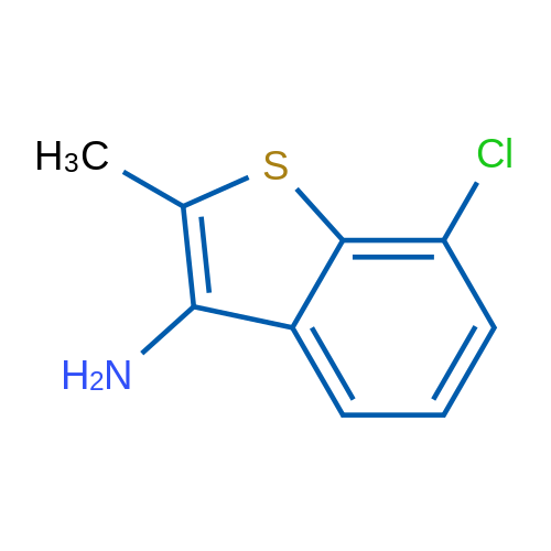 7-Chloro-2-methyl-1-benzothiophen-3-amine 1g