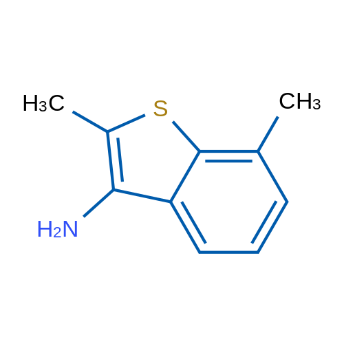 2,7-Dimethyl-1-benzothiophen-3-amine 1g