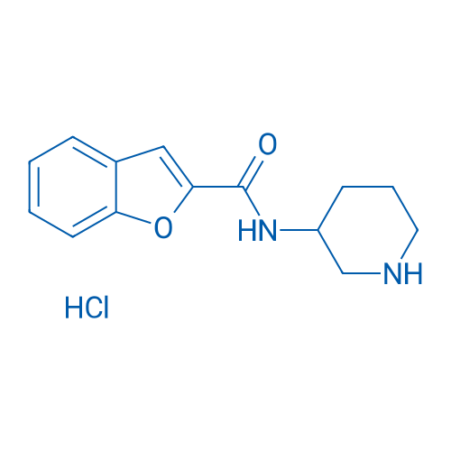 N-(Piperidin-3-yl)benzofuran-2-carboxamide hydrochloride 250mg