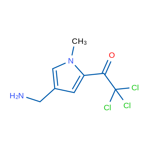 1-[4-(Aminomethyl)-1-methyl-1H-pyrrol-2-yl]-2,2,2-trichloroethan-1-one 1g