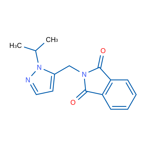 2-((1-Isopropyl-1H-pyrazol-5-yl)methyl)isoindoline-1,3-dione 1g