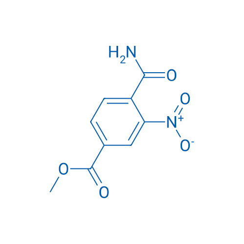 Methyl 4-carbamoyl-3-nitrobenzoate 250mg