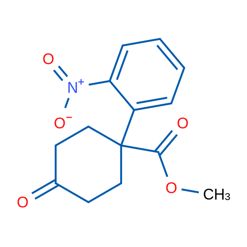 Methyl 1-(2-Nitrophenyl)-4-oxocyclohexanecarboxylate 5g