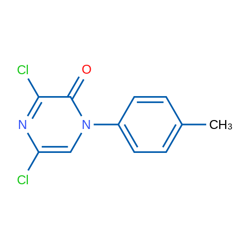 3,5-Dichloro-1-(p-tolyl)pyrazin-2(1H)-one 1g