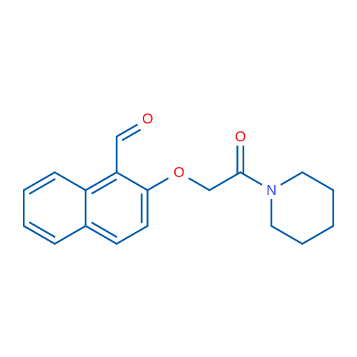 2-(2-Oxo-2-(piperidin-1-yl)ethoxy)-1-naphthaldehyde 1g