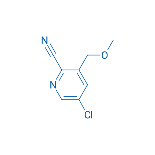 5-Chloro-3-(methoxymethyl)picolinonitrile 100mg