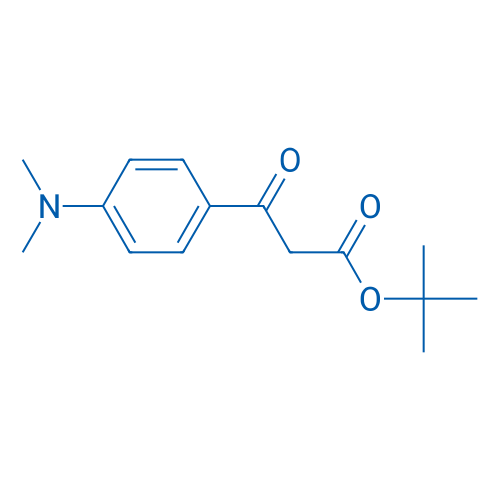 tert-Butyl b-oxo-4-dimethylaminobenzenepropanoate 1g