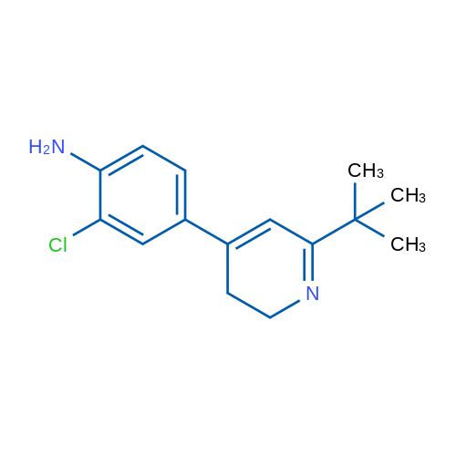 4-(6-(tert-Butyl)-2,3-dihydropyridin-4-yl)-2-chloroaniline 1g
