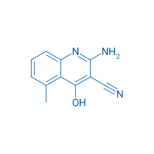 2-Amino-4-hydroxy-5-methylquinoline-3-carbonitrile 1g