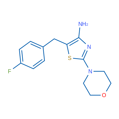 5-(4-Fluorobenzyl)-2-morpholinothiazol-4-amine 1g