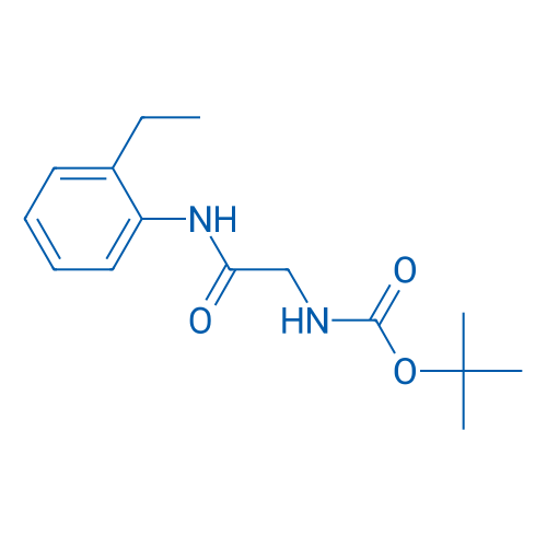 tert-Butyl N-{[(2-ethylphenyl)carbamoyl]methyl}carbamate 1g
