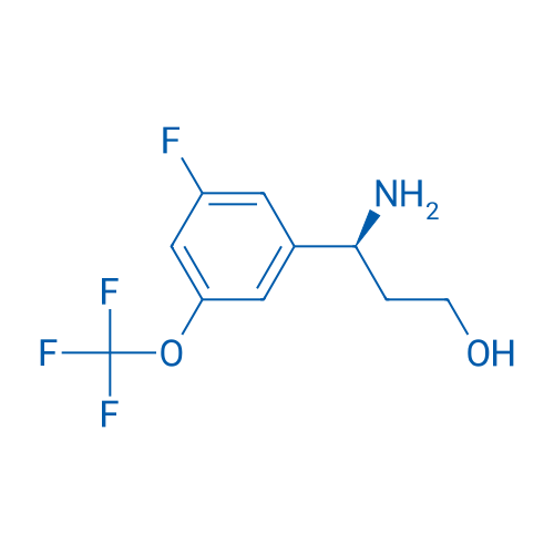 Benzenepropanol, -amino-3-fluoro-5-(trifluoromethoxy)-, (s)- 250mg