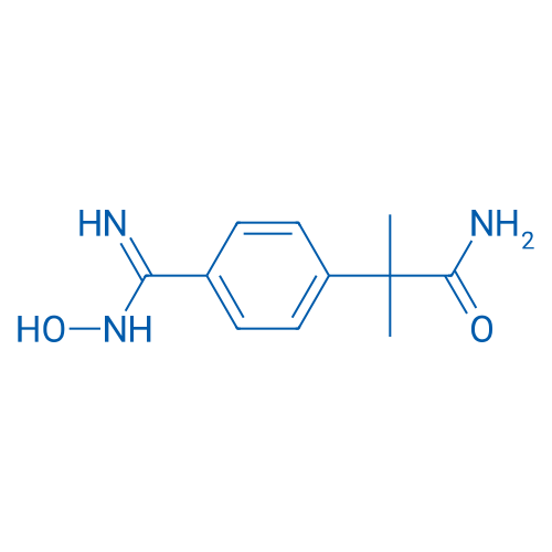 2-(4-(N-Hydroxycarbamimidoyl)phenyl)-2-methylpropanamide 1g