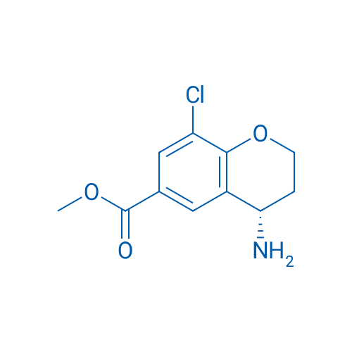 (S)-Methyl 4-amino-8-chlorochroman-6-carboxylate 1g
