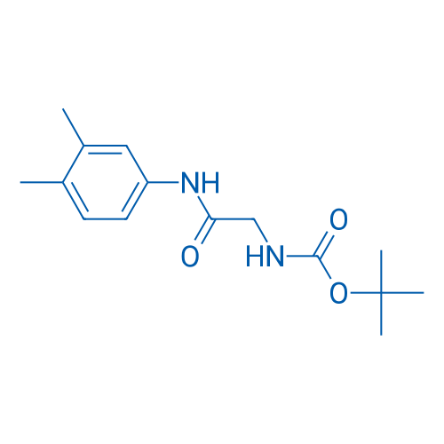tert-Butyl N-{[(3,4-dimethylphenyl)carbamoyl]methyl}carbamate 1g