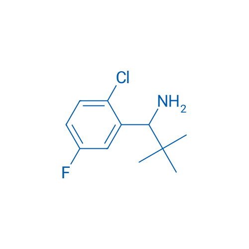 1-(2-CHLORO-5-FLUOROPHENYL)-2,2-DIMETHYLPROPAN-1-AMINE 250mg