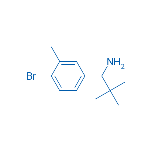 1-(4-Bromo-3-methylphenyl)-2,2-dimethylpropan-1-amine 1g