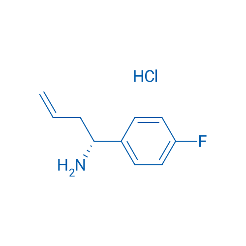 (R)-1-(4-Fluorophenyl)but-3-en-1-amine hydrochloride 250mg