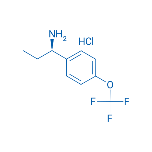(R)-1-(4-(Trifluoromethoxy)phenyl)propan-1-amine hydrochloride 250mg