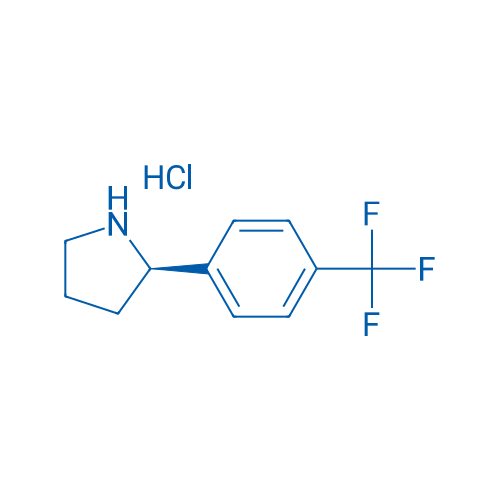 (R)-2-(4-(Trifluoromethyl)phenyl)pyrrolidine hydrochloride 1g