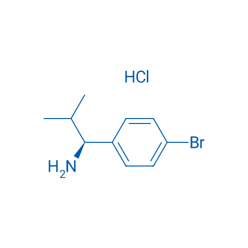(S)-1-(4-Bromophenyl)-2-methylpropan-1-amine hydrochloride 250mg