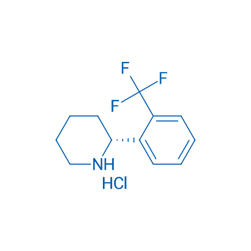 (R)-2-(2-(Trifluoromethyl)phenyl)piperidine hydrochloride 250mg