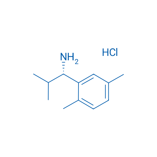 (S)-1-(2,5-Dimethylphenyl)-2-methylpropan-1-amine hydrochloride 250mg