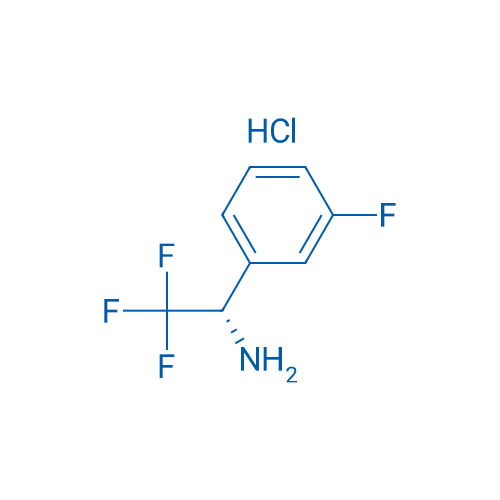 (S)-2,2,2-Trifluoro-1-(3-fluorophenyl)ethanamine hydrochloride 1g