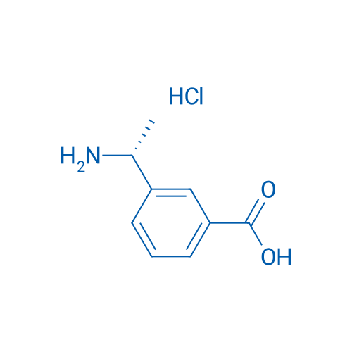 (R)-3-(1-Aminoethyl)benzoic acid hydrochloride 250mg