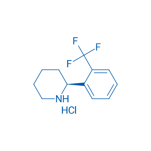 (S)-2-(2-(Trifluoromethyl)phenyl)piperidine hydrochloride 250mg