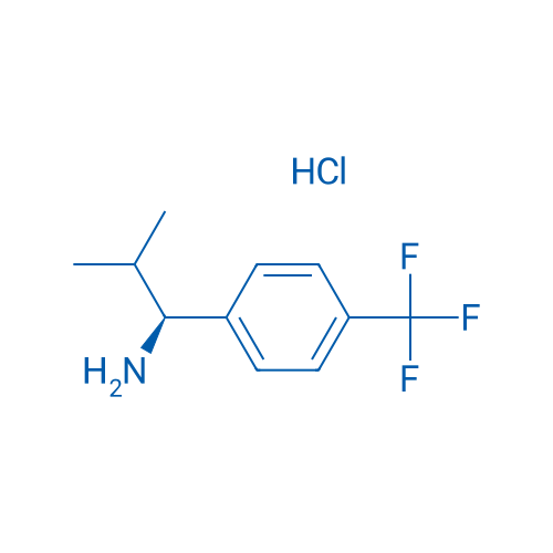 (S)-2-Methyl-1-(4-(trifluoromethyl)phenyl)propan-1-amine hydrochloride 1g