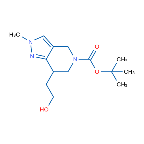 tert-Butyl 7-(2-hydroxyethyl)-2-methyl-6,7-dihydro-2H-pyrazolo[4,3-c]pyridine-5(4H)-carboxylate 1g