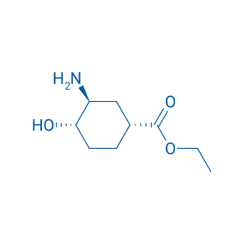 Cyclohexanecarboxylic acid, 3-amino-4-hydroxy-, ethyl ester, (1R,3S,4S)- 1g