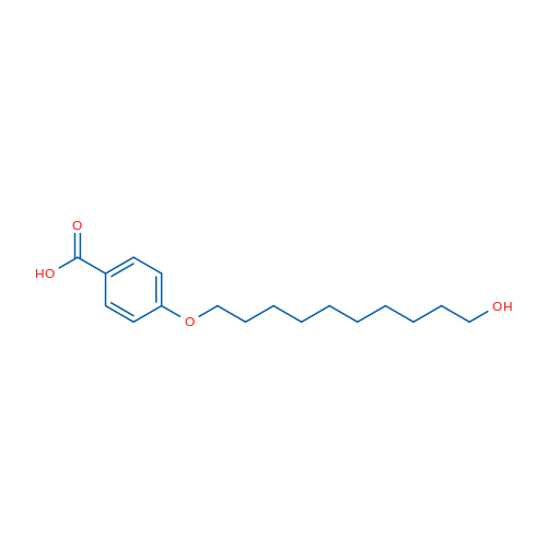 4-((10-Hydroxydecyl)oxy)benzoic acid 1g