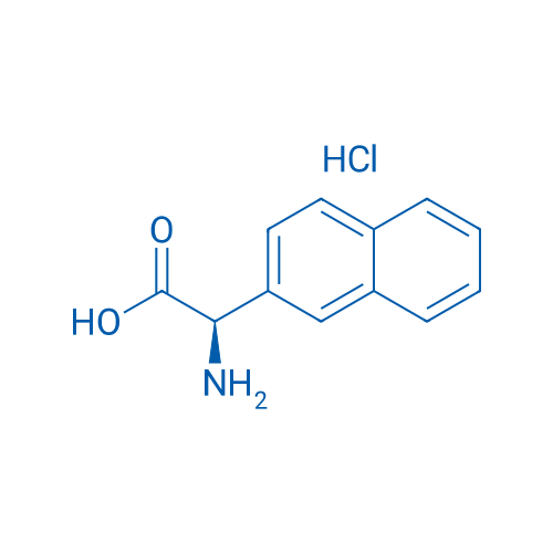 (R)-2-Amino-2-(naphthalen-2-yl)acetic acid HCl 250mg