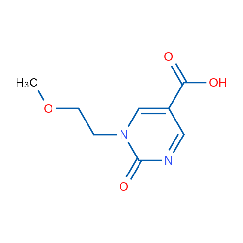 1-(2-Methoxyethyl)-2-oxo-1,2-dihydropyrimidine-5-carboxylic acid 100mg