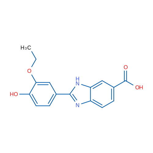 2-(3-Ethoxy-4-hydroxyphenyl)-1H-benzo[d]imidazole-6-carboxylic acid 1g