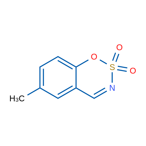 1,2,3-Benzoxathiazine, 6-methyl-, 2,2-dioxide 1g