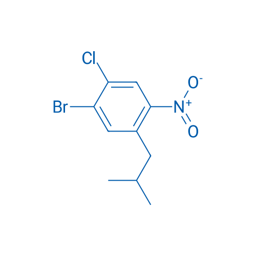1-Bromo-2-chloro-5-isobutyl-4-nitrobenzene 5g