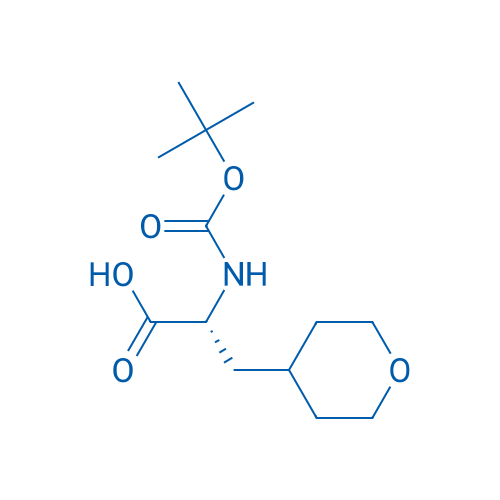 (R)-2-((tert-Butoxycarbonyl)amino)-3-(tetrahydro-2H-pyran-4-yl)propanoic acid 100mg