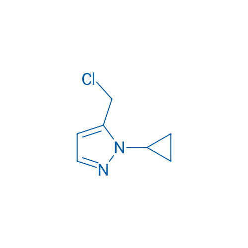 5-(Chloromethyl)-1-cyclopropyl-1H-pyrazole 250mg