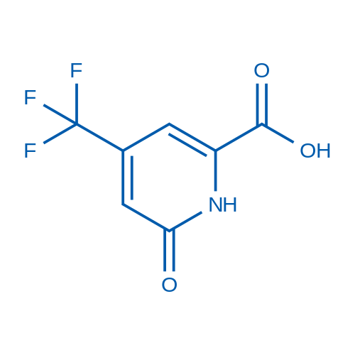 6-Oxo-4-(trifluoromethyl)-1,6-dihydropyridine-2-carboxylic acid 250mg