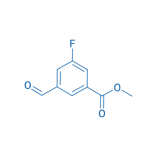 Methyl 3-fluoro-5-formylbenzoate 50mg