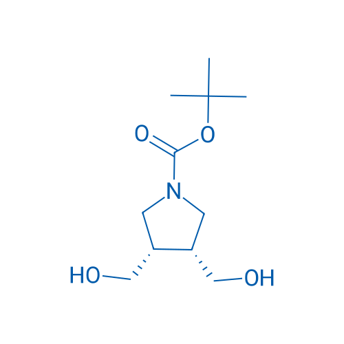 Rel-tert-butyl (3R,4S)-3,4-bis(hydroxymethyl)pyrrolidine-1-carboxylate 250mg