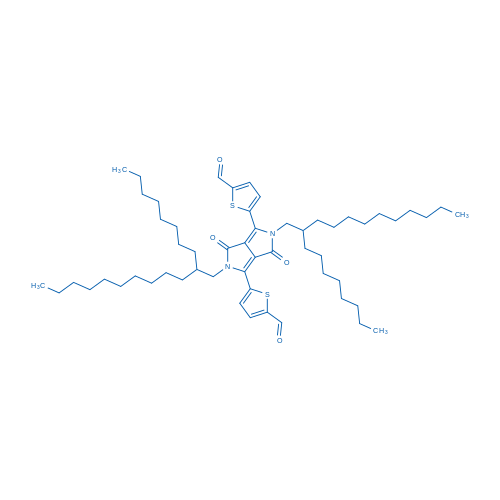 5,5'-(2,5-Bis(2-octyldodecyl)-3,6-dioxo-2,3,5,6-tetrahydropyrrolo[3,4-c]pyrrole-1,4-diyl)bis(thiophene-2-carbaldehyde) 250mg