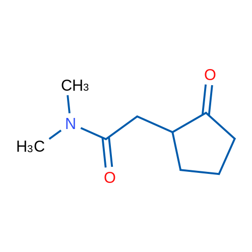 N,N-Dimethyl-2-(2-oxocyclopentyl)acetamide 5g