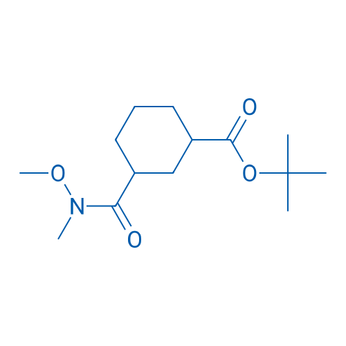 tert-Butyl 3-[methoxy(methyl)carbamoyl]cyclohexane-1-carboxylate 1g